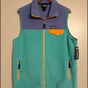 Patagonia Color Block Synchilla Vest Large